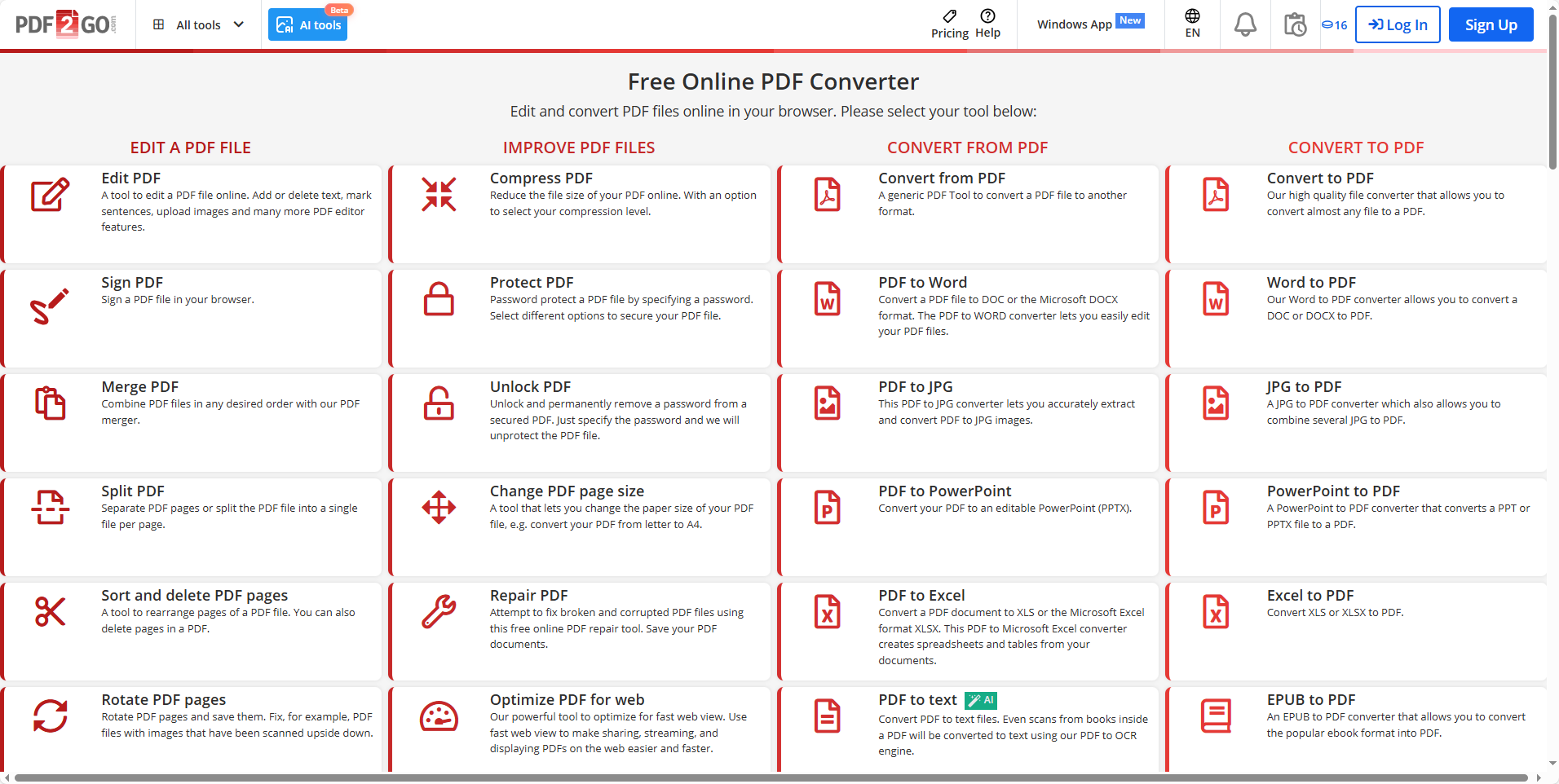 PDF2Go