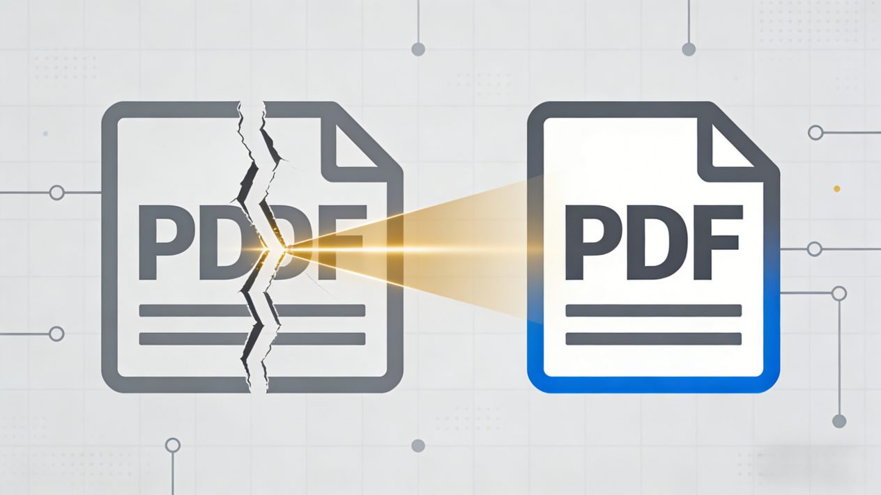 损坏pdf修复