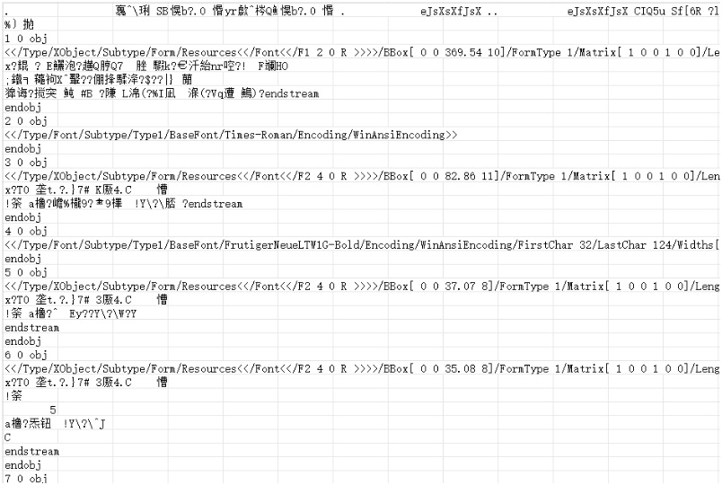 Excel乱码修复