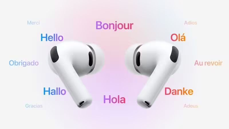 AirPods 实时翻译