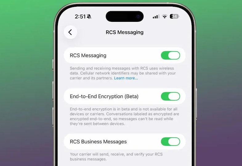 rcs短信端到端加密