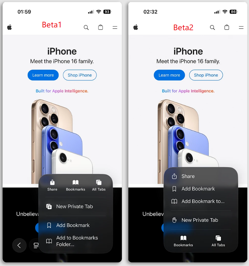 iOS26Safari