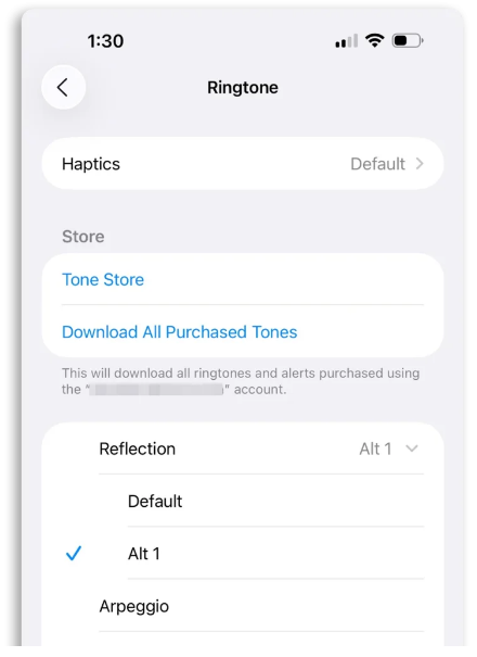iOS26铃声