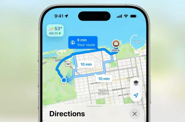 iOS26地图