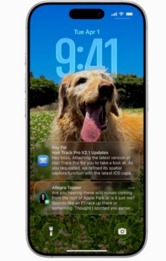 iOS26锁屏界面