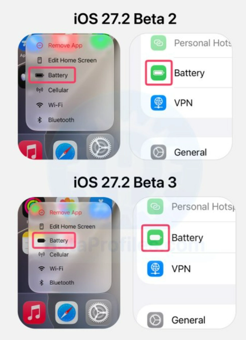 iOS27.2 beta3更新内容