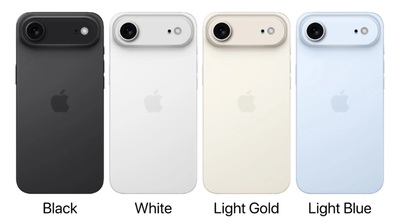 iPhone17air 颜色