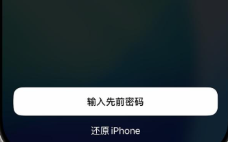 输入密码